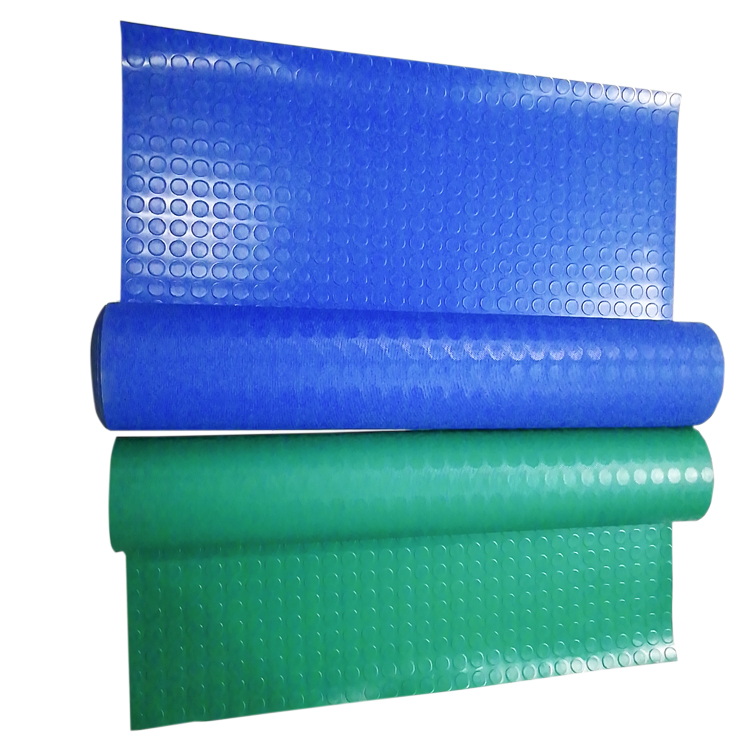 Feuille de PVC de rouleaux de revêtement de sol colorés